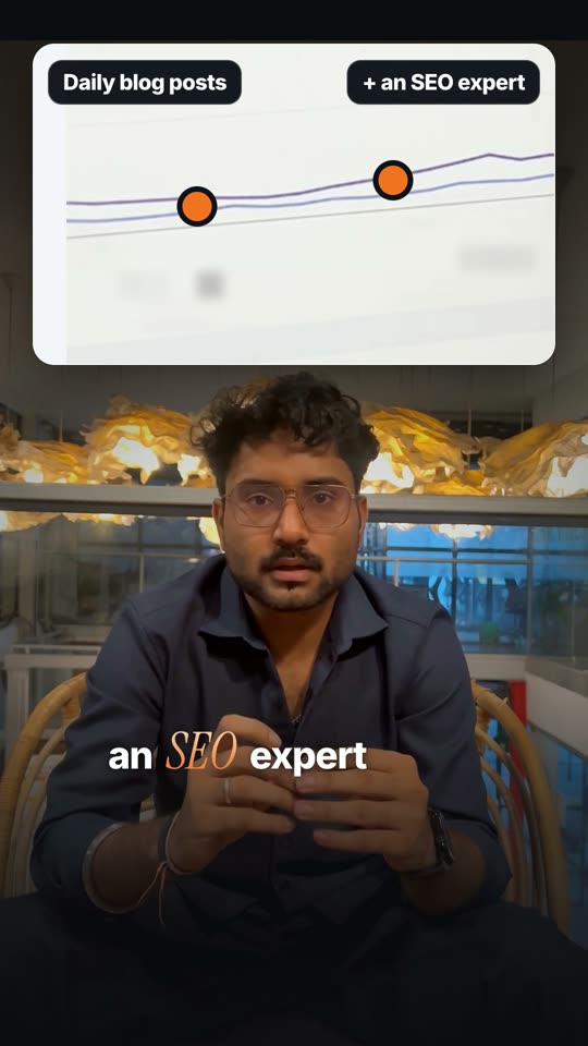 Talking head with live product UI
